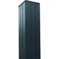 Torpfosten für Steckzaun 6,8 x 6,8 x 240 cm anthrazit - Grau
