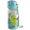 HABA 2012444005 - Trinkflasche Dino 1, bruchsicher, 400 ml, Höhe: 18 cm