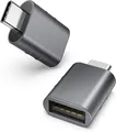 Syntech USB C zu USB Adaptor, Space Grau, PC Zubehör USB Type C zu USB Kabel