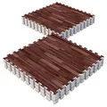GORILLA SPORTS® Bodenschutzmatte Fitness - 6/8/16/18 Stück, 30x30 oder 60x60, Eva Schaumstoff, rutschfestes Schutzmatten Set für Home Gym & Krafttraining, Puzzlematte für Fitnessgeräte