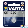 VARTA CR1220 3V Lithium Knopfzelle für Uhr Autoschlüssel Taschenrechner