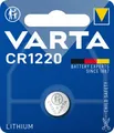 2x Varta CR1220 Lithium Knopfzelle 3V 1er Blister VCR1220, DL 1220, BR1220