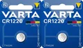 2x Varta Professional Electronics Knopfzelle Lithium CR1220 3V (1er Blister)