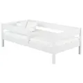 Lukdom Kinderbett, Weiß, Holzwerkstoff, 80x180 cm, Kinder- & Jugendzimmer, Kindermöbel, Kinderbetten, Kindereinzelbetten