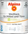Alpina Weißlack für Möbel und Türen 750 ml extra matt