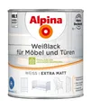 Alpina Weißlack Weißlack für Möbel und Türen