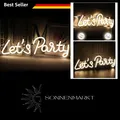 Neonschild warm Weißer führte Neonlicht, USB-betriebene Party-Leuchtreklame, ...
