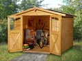 Weka Gartenhaus 316 Gr.4, lasiert 254 x 250 cm