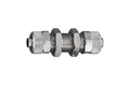 RIEGLER 110525-12.500-6 Schottverschraubung, M10x1,0, für Schlauch 6/4 mm, Messing vern, 1Stk