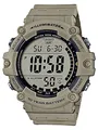Casio Unisex-Erwachsene Digital Quartz Uhr mit Kunststoff Armband AE-1500WH-5AVEF, Technisch-Wissenschaftlich, Grau
