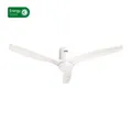 Hombli Smarter Deckenventilator Weiß/Holz RGB Licht LED App/WLAN Raumklima