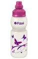 Fizzii Kinder- und Freizeittrinkflasche 330 ml (auslaufsicher bei Kohlensäure, schadstofffrei, spülmaschinenfest, Motiv: Mini Schmetterling)
