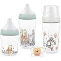 NUK Fläschchenset Perfect Match Disney Winnie Puuh, Mehrfarbig, Kunststoff, 4-teilig, 21.3x19.4x7.2 cm, Füttern, Flaschenzubehör & Sauger