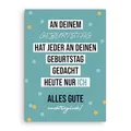 Nastami Geburtstagskarte lustige Karte Geburtstag Geschenk Freunde (NACHTRÄGLICH)