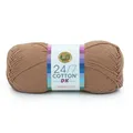 24/7 Cotton DK, merzerisiertes DoppelstrickBaumwollgarn zum Stricken, Häkeln,...