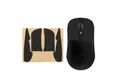 kwmobile Handgelenkstütze Gaming Maus Grip Tape für SteelSeries Sensei Ten / raw / xai (1-tlg), Maus Rutschfestes Griffband für PC Maus Schwarz