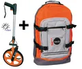 Leichtmessrad Messrad mit Präzisions-Zählwerk + Bremstaste + Rucksack NEU