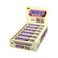 Snickers Low Sugar High Protein Bar, 12 x 57 g Riegel, White Chocolate