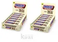 (EUR 40,99/kg) 2er Snickers Low Sugar High Protein White Bar 2 x Karton 12x 57g
