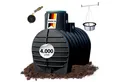 4rain Wasserreservoir MONO Retentionszisterne Plus 4000 Liter inkl. Tankabdeckung