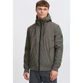 INDICODE IDPablos Herren Jacke Übergangsjacke mit Kapuze Kordelzug Eingrifftaschen Label-Details Regular fit - XL