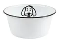 Laursen - Fressnapf Hund 0444-11 Emaille 17cm Klein Futternapf Wassernapf Napf