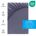 Topper Spannbettlaken 100% Baumwolle Spannbetttuch verschiedene Größen & Farben