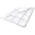 HS96 Daunendecke Decken 240x260 cm 70% DAUNEN - 30% FEDERN -  2000 G Mayaadi Home - Weiß