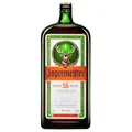 Jägermeister – 1 x 3l Premium Kräuterlikör 35% Vol. - Integrierte Ausschankhilfe für den perfekten Shot – 56 erlesene Kräuter – Im Eichenfass gelagert – Das Original aus Wolfenbüttel