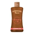 Hawaiian Tropic | Glowing Tanning Oil Sonnenöl, 200 ml, tropischer Duft mit Vitamin E, vegan