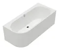 Villeroy & Boch Oberon 2.1 Vorwandbadewanne 1800 x 800 mm für Eckeinbau rechts - Stone White - UBQ180OBN9CR00VDRW