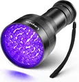 Lepro UV Schwarzlicht Taschenlampe mit 51 LEDs UV Lampe HD51 Haustiere 395 nm
