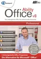 Ability Office 8 Professional DEUTSCH 2-PC /  Die Office-Alternative  #Box