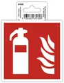 Klebeschild Feuerlöscher 10 cm