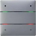 Theben iON 104 KNX SR Tastsensor 4 Tasten, 4 LEDs, integrierter Temperatursensor, silber 4969254