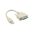 InLine USB Adapter Kabel, USB Stecker A auf 15pol Buchse (33101)