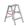 WORK line Alu-Stufenstehleiter Anzahl Sprossen: 2x3