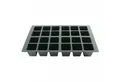 Siena Garden Anzuchttopf Topfplatte 335 x 220 x 50 mm mit 24 Töpfen aus Kunststoff Ø 4,5 cm