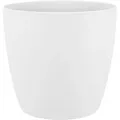 Elho Brussels Rund 30 - Blumentopf Für Innen - Ø 29.5 X H 27.1 Cm - Weiß/weiss