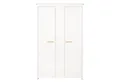 roba® Kinderkleiderschrank Kleiderschrank roba ANTON BHT 119x190x52 cm weiß Drehtürenschrank