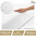 Matratzenbezug KingBEZUG 90 x 200 x 14 cm Matratzenschoner | Gesteppter Waschbarer Bezug mit Reißverschluss