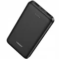 10000mah Powerbank 2x Usb Extern Ladegerät Handy Tablet Schwarz