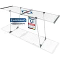 RELLINGER® Wäscheständer ausziehbar [20M TROCKENLÄNGE] - Wäscheständer hoch - Premium Wäschetrockner Ständer - Faltbarer Wäscheständer XX...
