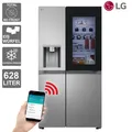 LG GSXE81PYBD Side-by-Side Kühlschrank InstaView Door-in-Door 628 Liter