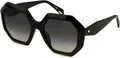 Police SPLM10 0700 NERO LUCIDO 54/20/140 Damen Sonnenbrillen