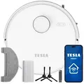 TESLA RoboStar iQ660 – Roboterstaubsauger;2v1;Leistungsstarker Digitalmotor mit 13.000 Pa;staubsaugt und gleichzeitig mit einem feuchten Mopp wischt - Weiß