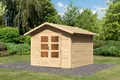 Karibu Gartenhaus ""Tarmstedt 6" naturbelassen", aus hochwertiger nordischer Fichte naturbelassen ohne Fußboden