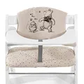 hauck Sitzkissen für Alpha+, Beta+ & Arketa Holzhochstuhl Highchair Pad Select, Anti-Rutsch Noppen, Doppelte Polsterung, Einfache Befestigung am Kinderstuhl (Disney Winnie the Pooh Beige)
