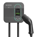 EM2GO Wallbox 11kW Home Power, E-Auto Ladestation mit 16A CEE Adapter, 6.5m E-Auto Ladekabel Wallbox mit App, Typ 2 Stecker Ladekabel Halterung