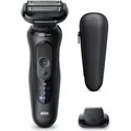 Braun Series 5 52-N1200S, Folienschaber, Schwarz, Tasten, Akku, Lithium-Ion (Li-Ion), Integrierte Batterie - Schwarz